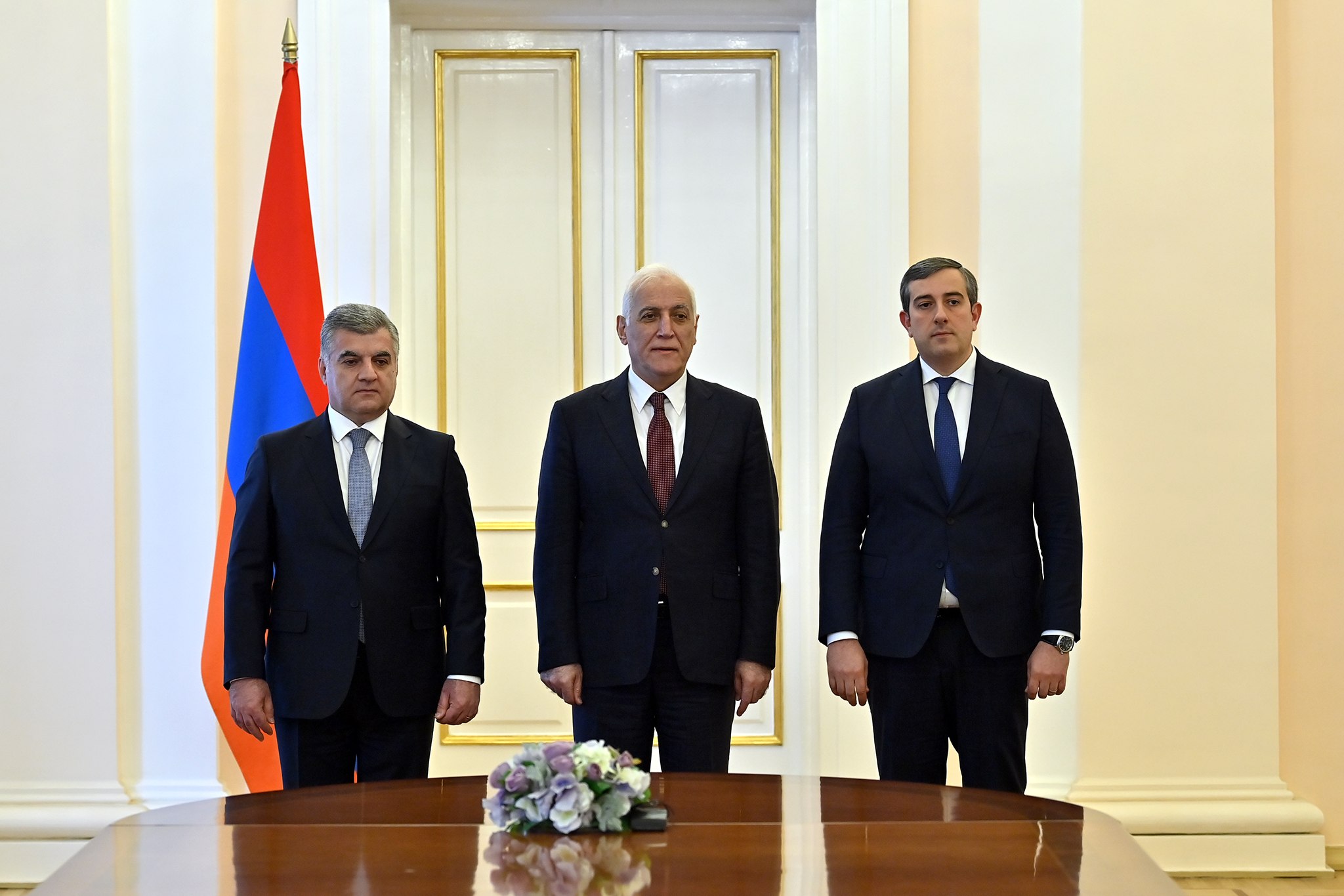 ՀՀ նախագահի նստավայրում տեղի է ունեցել դատավորի երդման արարողություն